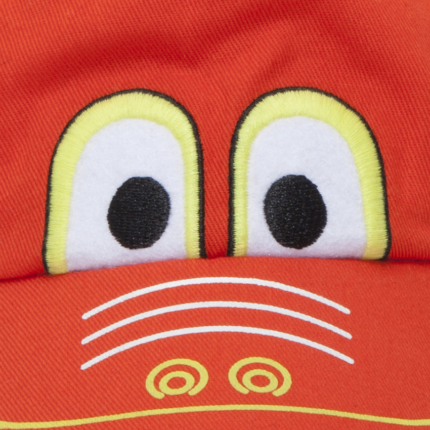 Κασκέτο δεινόσαυρος από τουίλ ύφασμα με ανάγλυφο λοφίο  