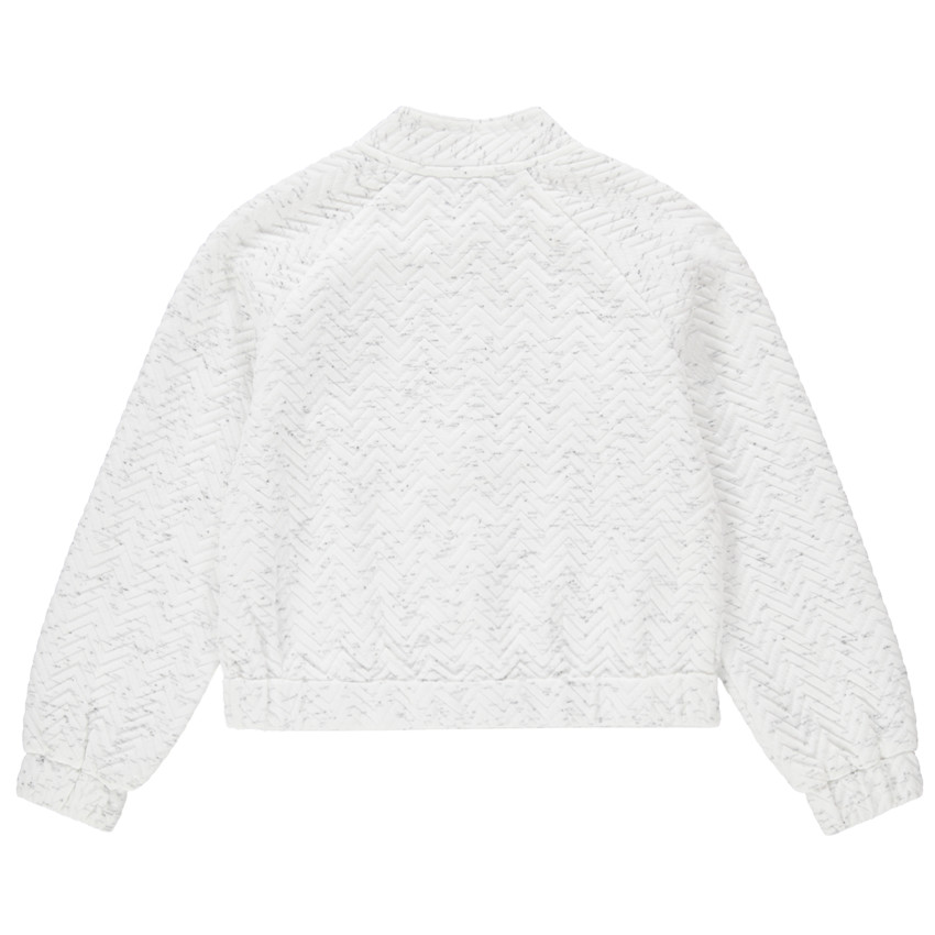 Παιδικά - Φανελένια ζακέτα με μελανζέ όψη 