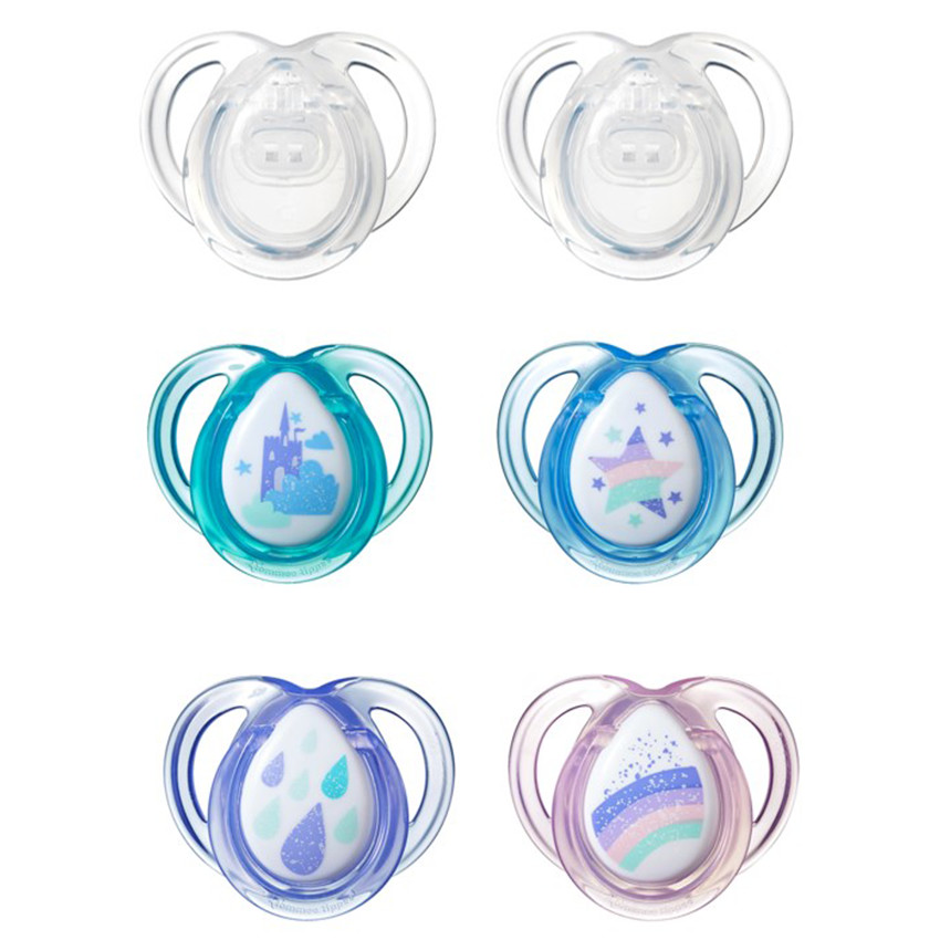 Πιπίλες σιλικόνης ANYTIME 0-6 μηνών 