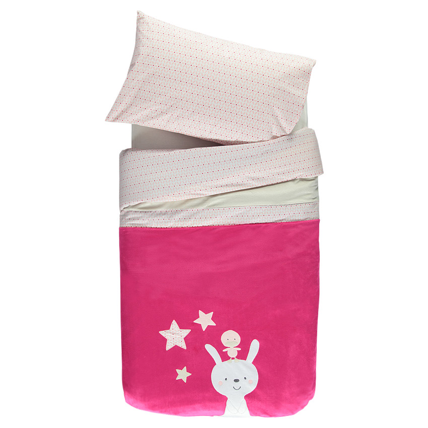 Σετ κρεβατιού με παπλωματοθήκη και μαξιλαροθήκη  