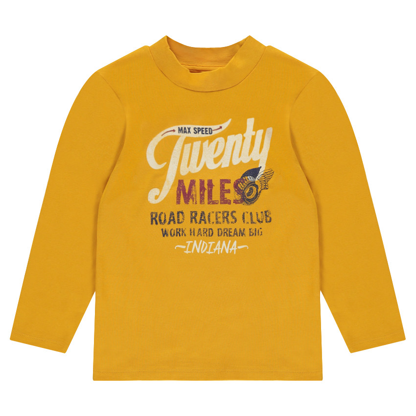 Μπλούζα από ζέρσεϊ με φαντεζί τύπωμα 