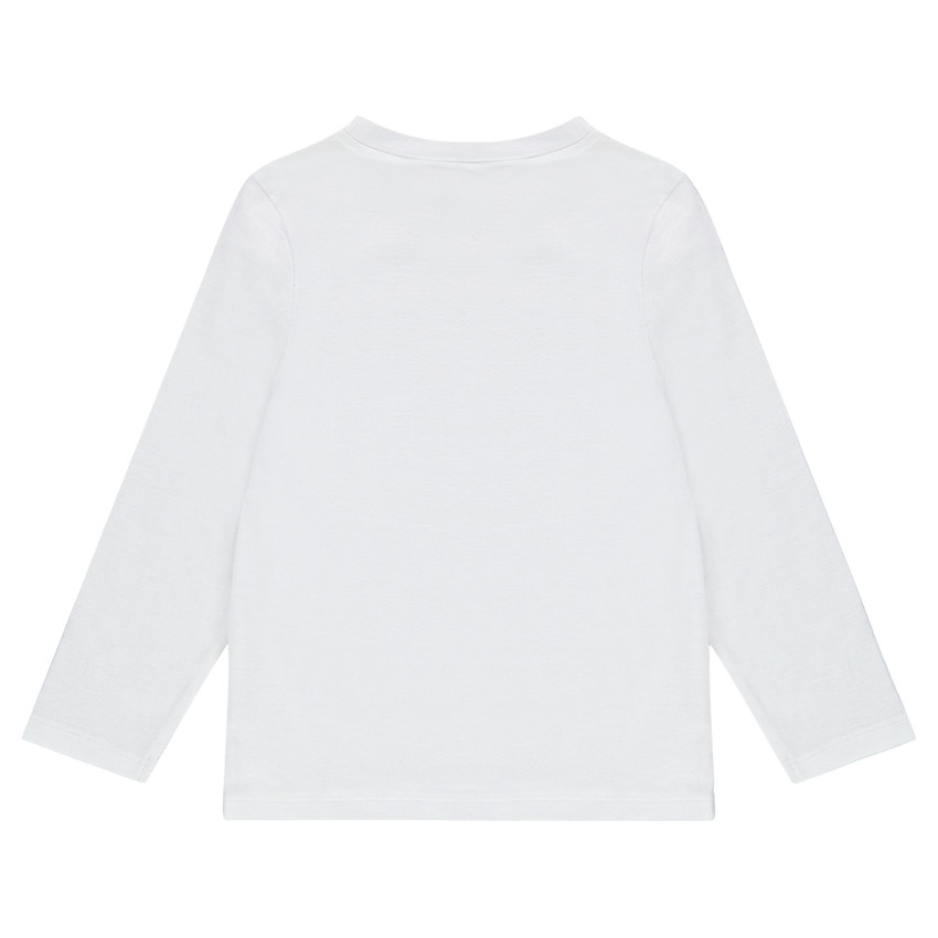 Μακρυμάνικη μπλούζα ζέρσεϊ με βελουτέ ©Smiley 