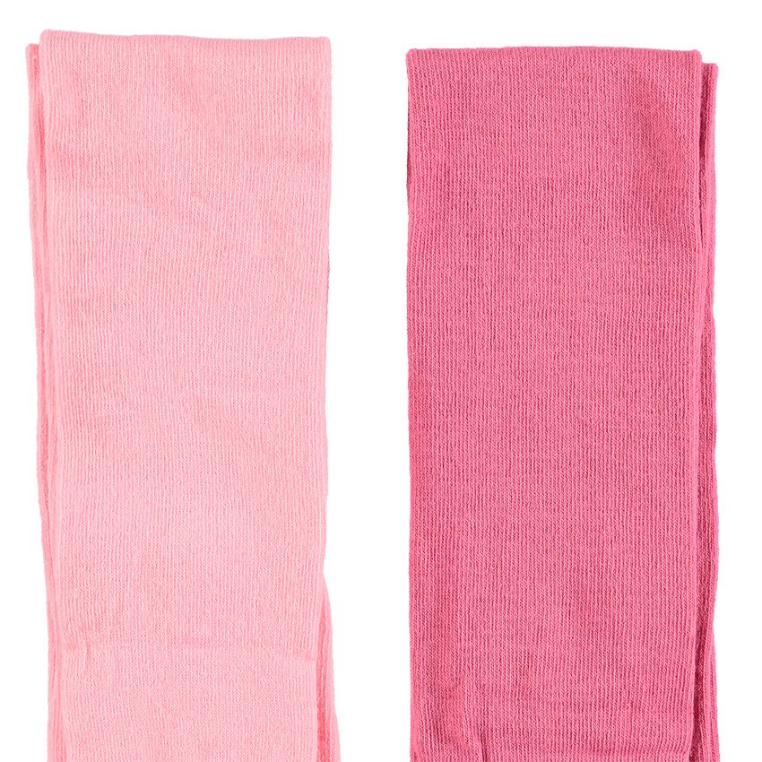 Σετ 2 μονόχρωμα χοντρά καλσόν 