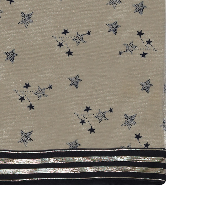 Μπλούζα βελουτέ με αστεράκια 