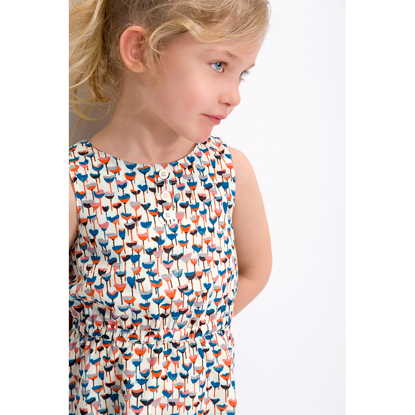 Φόρεμα κρεπ με φλοράλ μοτίβο 