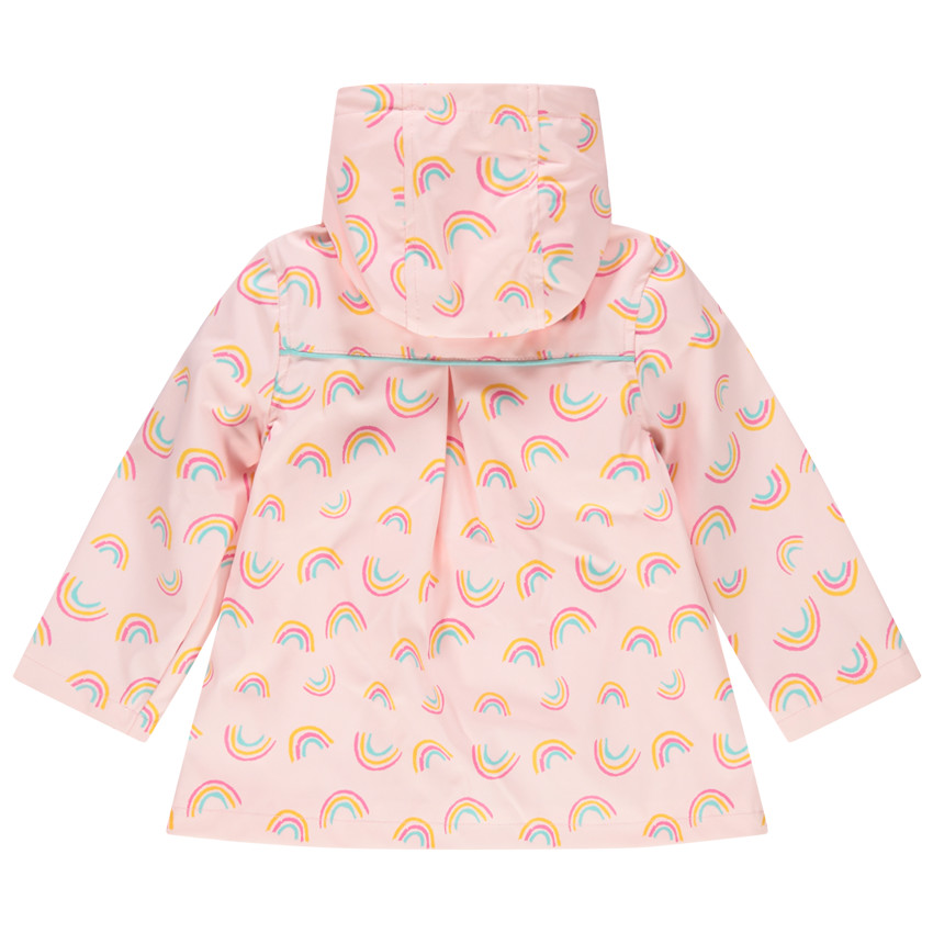 Παρκά από καουτσούκ με μοτίβο ουράνια τόξα σε όλη την επιφάνεια 