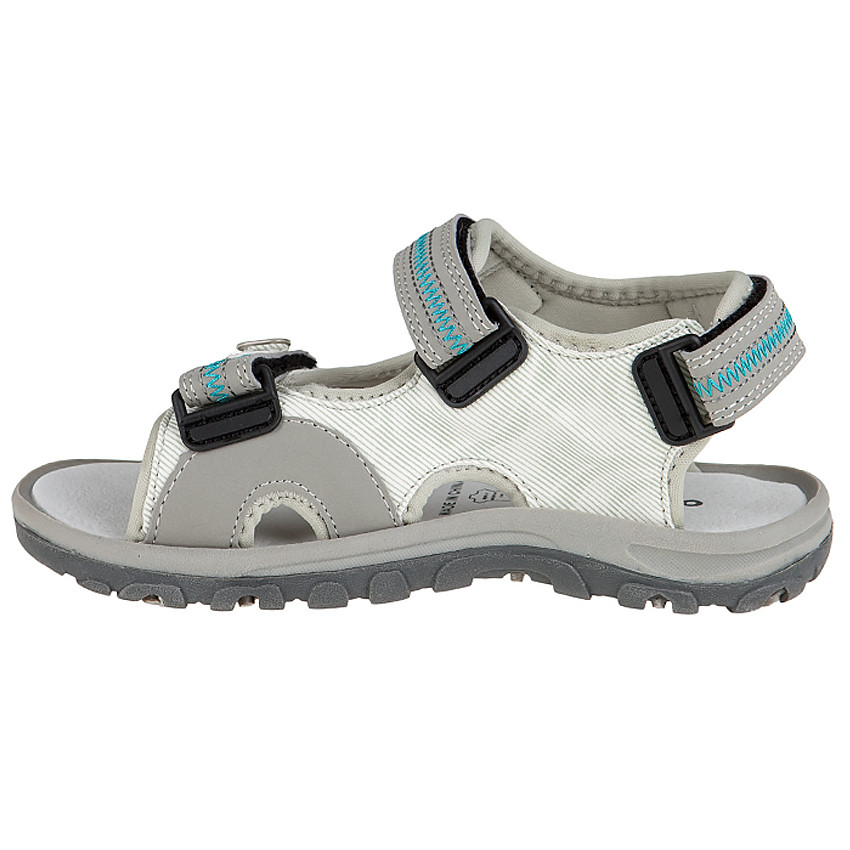 Πέδιλα με αυτοκόλλητα βέλκρο και τιρκουάζ εξώγαζα 