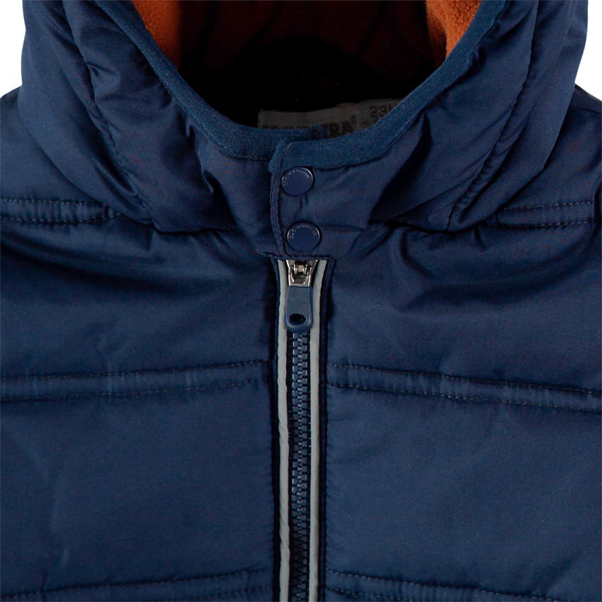 Μπουφάν με κουκούλα και επένδυση  micopolaire 