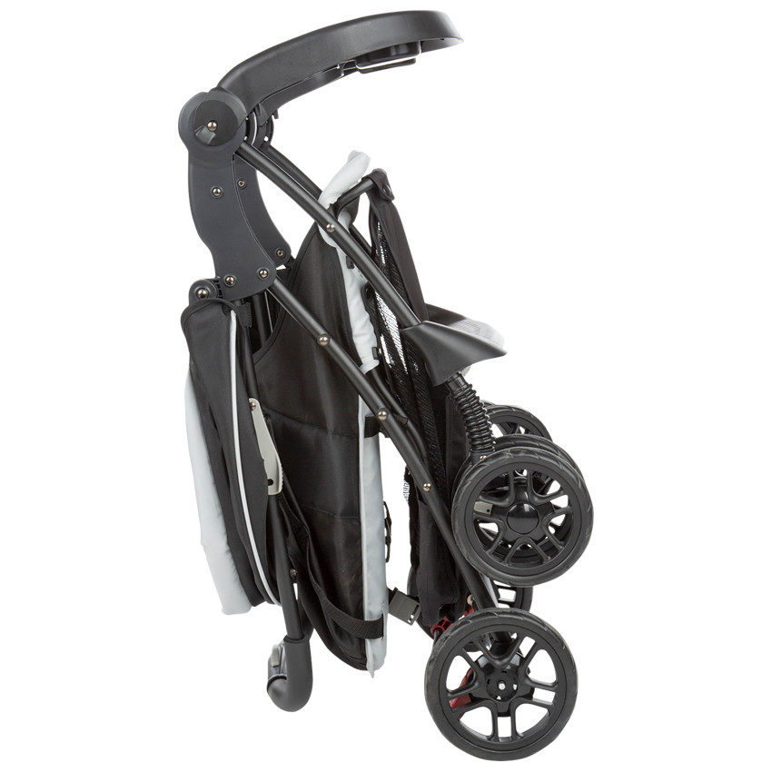 Καρότσι  duo 2 σε 1 - Γκρί/Μαύρο 