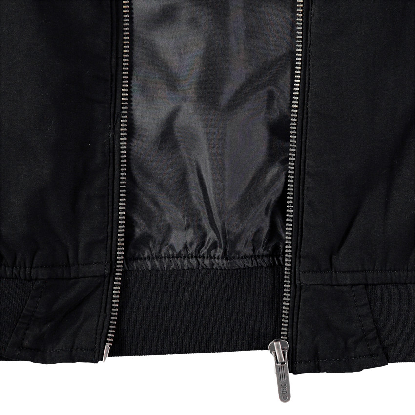 Παιδικά - Μονόχρωμο αντιανεμικό μπουφάν με φερμουάρ στις τσέπες 