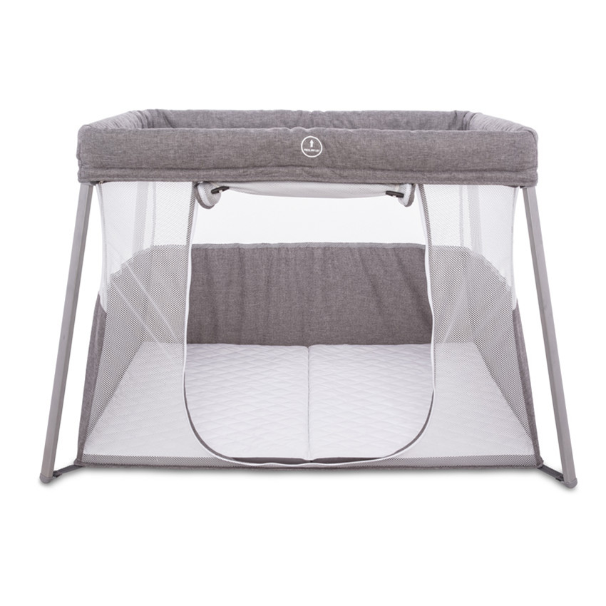 Παρκοκρέβατο easydodo gris et blanc 