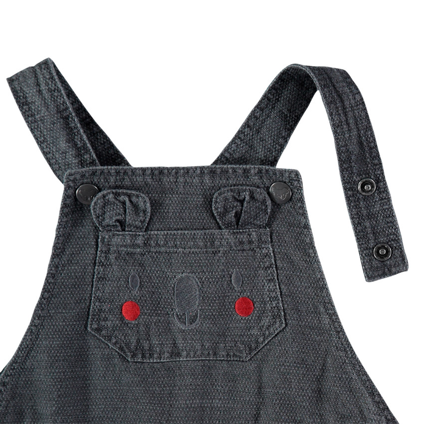 Μακριά σαλοπέτα με επένδυση και μοτίβο κοάλα 