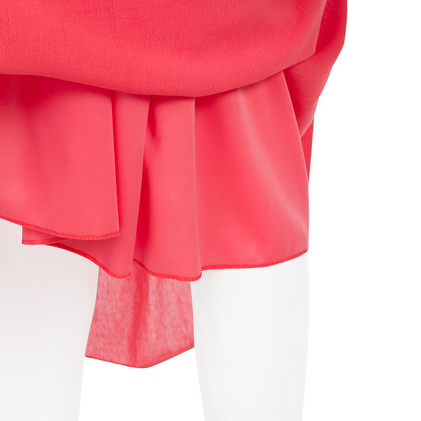 Μονόχρωμο μακρύ φόρεμα εγκυμοσύνης από κρεπ με τιράντες με πλεξούδες 