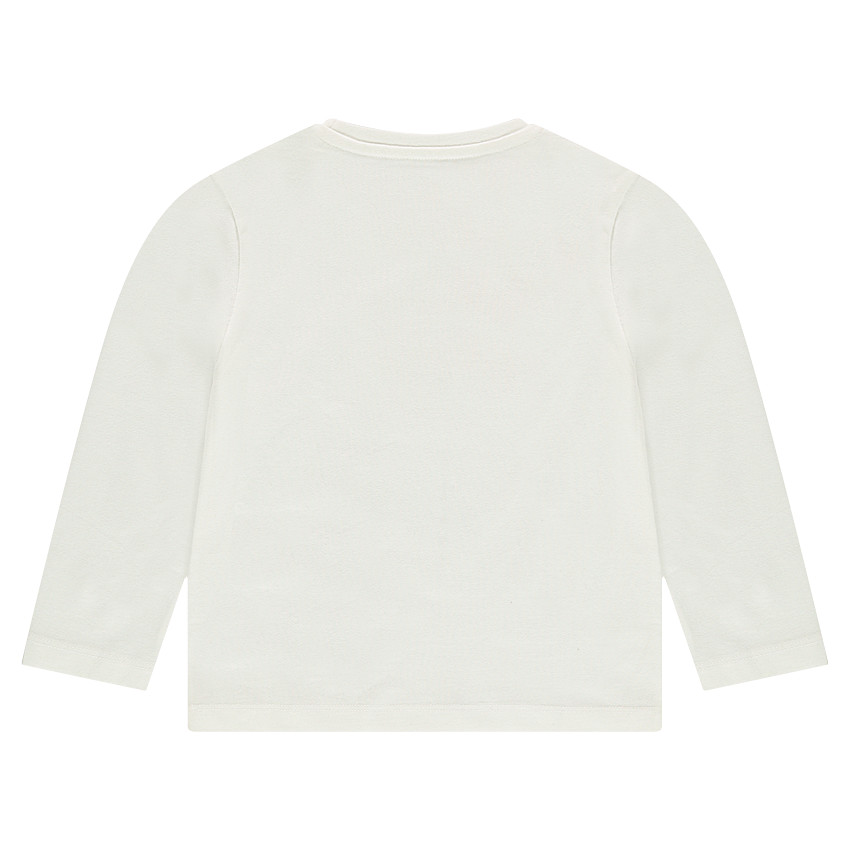 Μακρυμάνικη μπλούζα από ζέρσεϊ με διακοσμητική στάμπα 