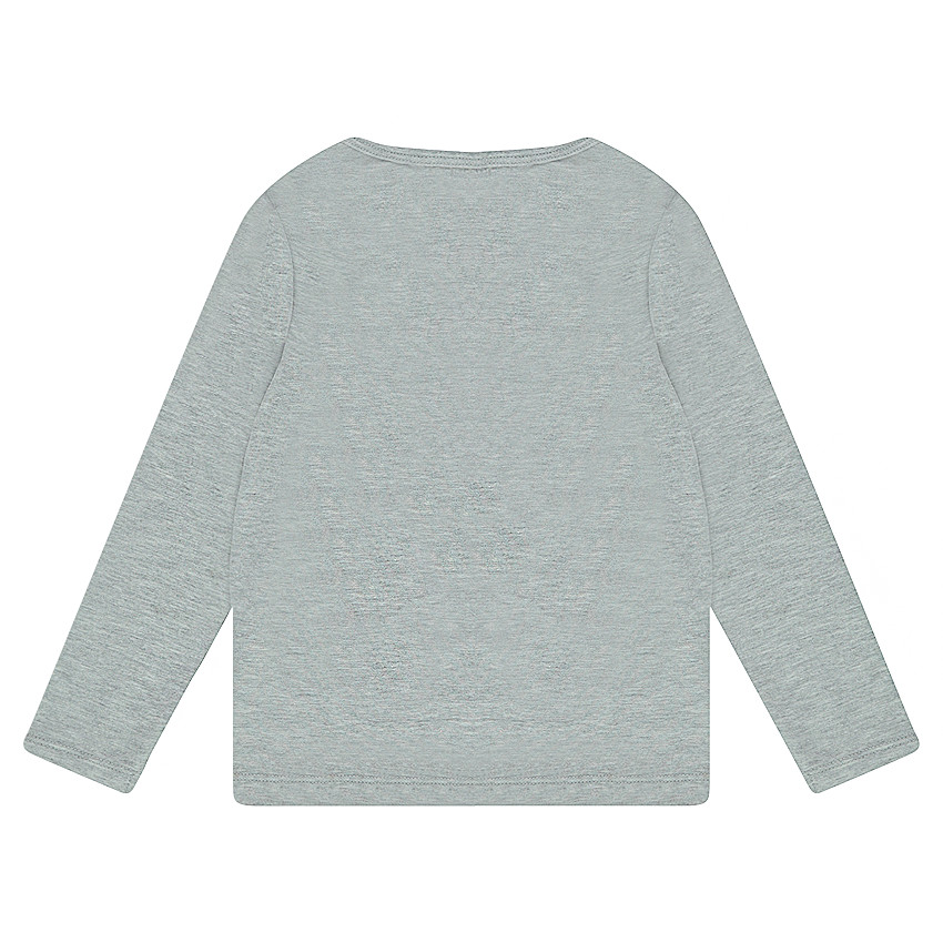 Μακρυμάνικη μπλούζα από ζέρσεϊ με τυπωμένο πατίνι 