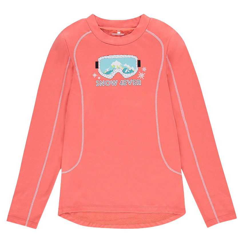 Παιδικά - Μακρυμάνικη μπλούζα του σκι με τυπωμένη μάσκα 