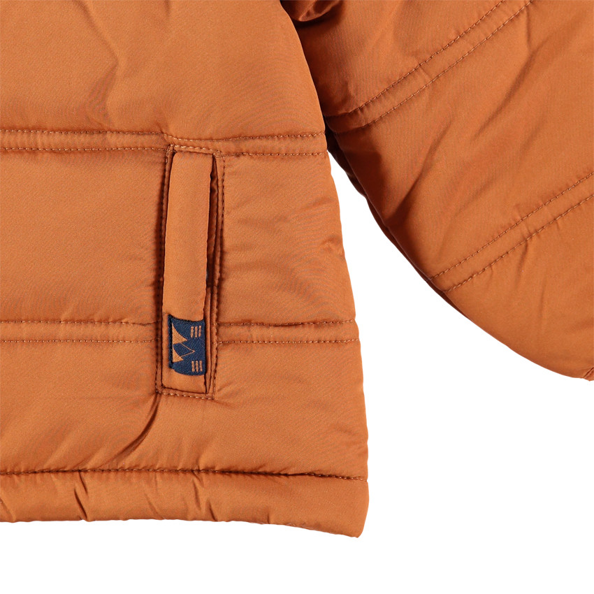 Μπουφάν με κουκούλα και επένδυση  micopolaire 