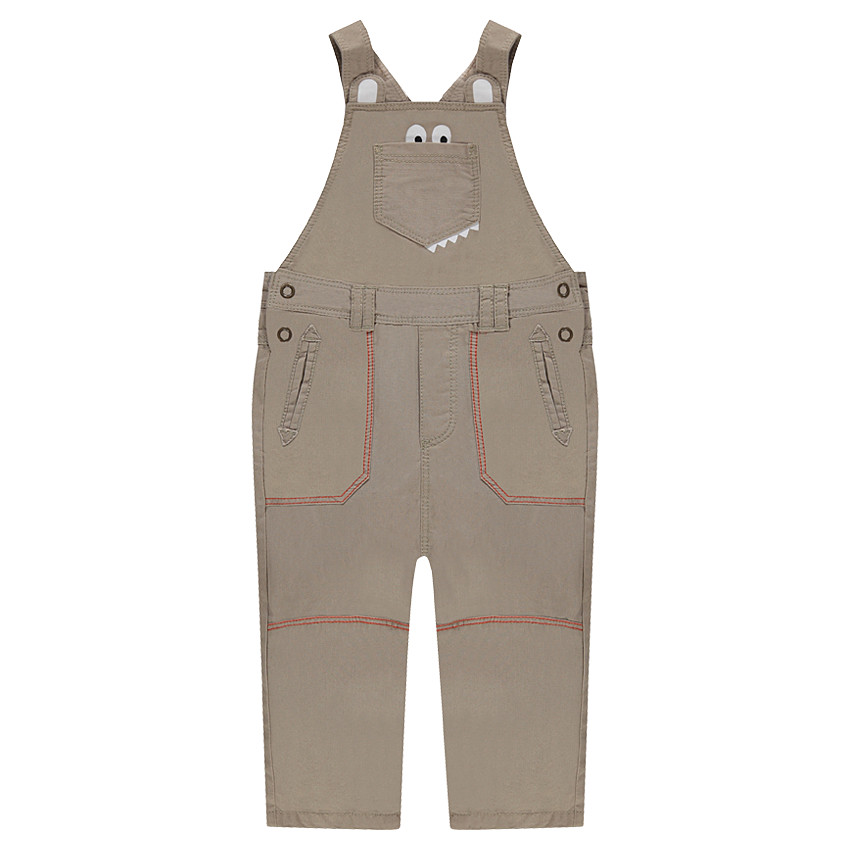 Βαμβακερή σαλοπέτα με τυπωμένες λεπτομέρειες 