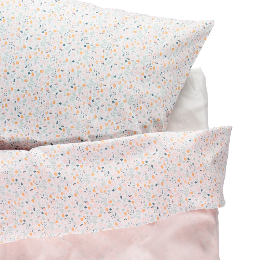 Σετ με παπλωματοθήκη και μαξιλαροθήκη και στάμπα αλεπού 