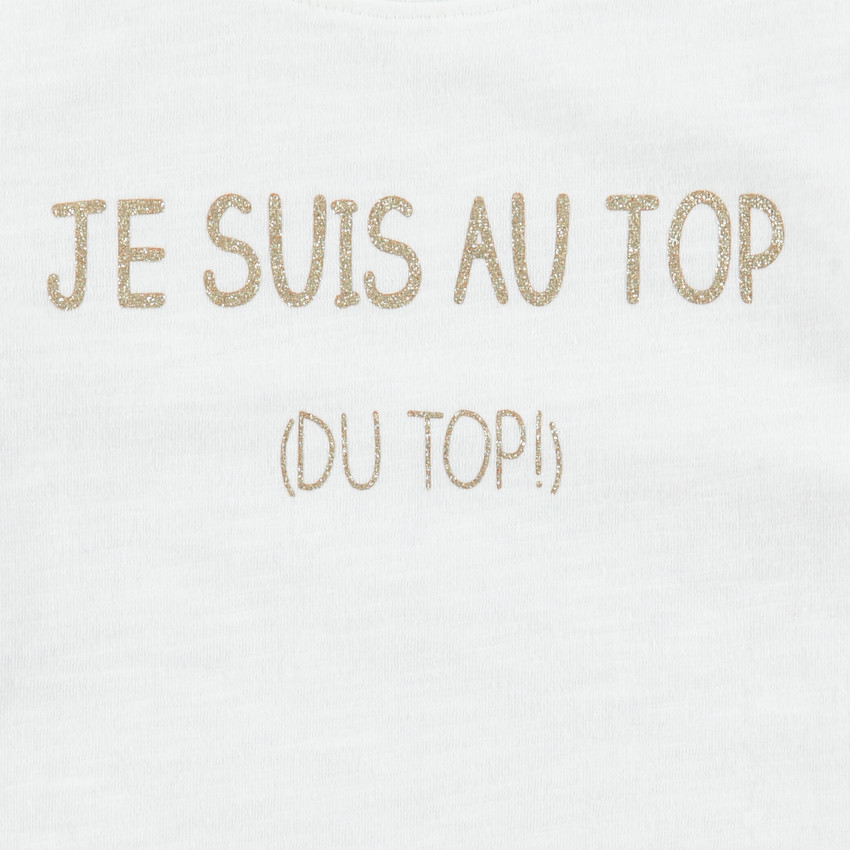 Μακρυμάνικη ζέρσεϊ μπλούζα με τυπωμένο μήνυμα 