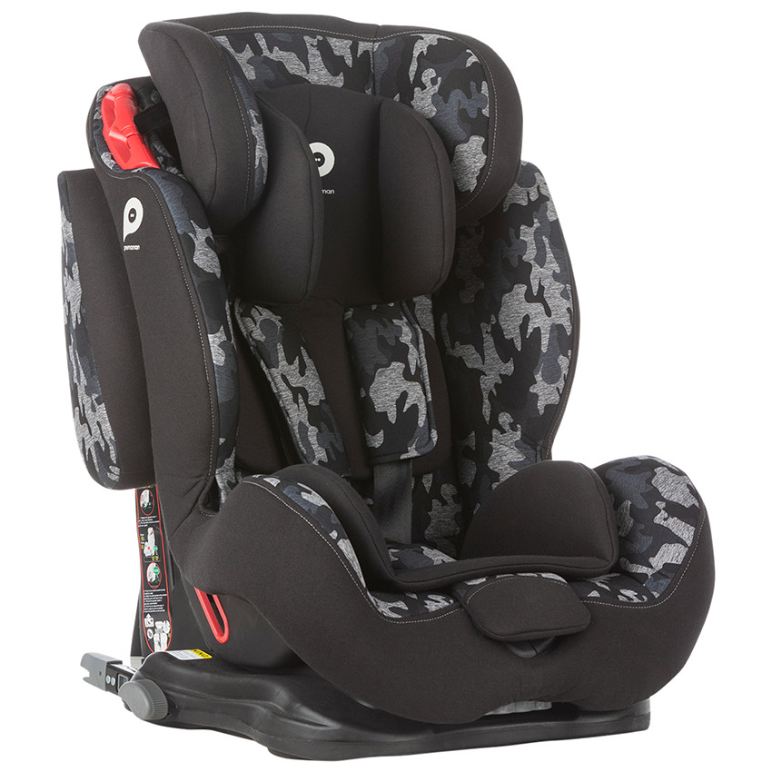 Siège-auto isofix Pepper groupe 1/2/3 - Camouflage 
