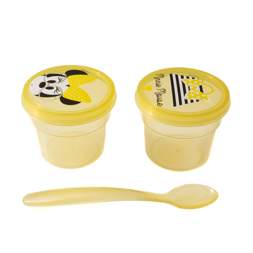 Σετ φαγητού 2 μπολ και κουτάλι Minnie  