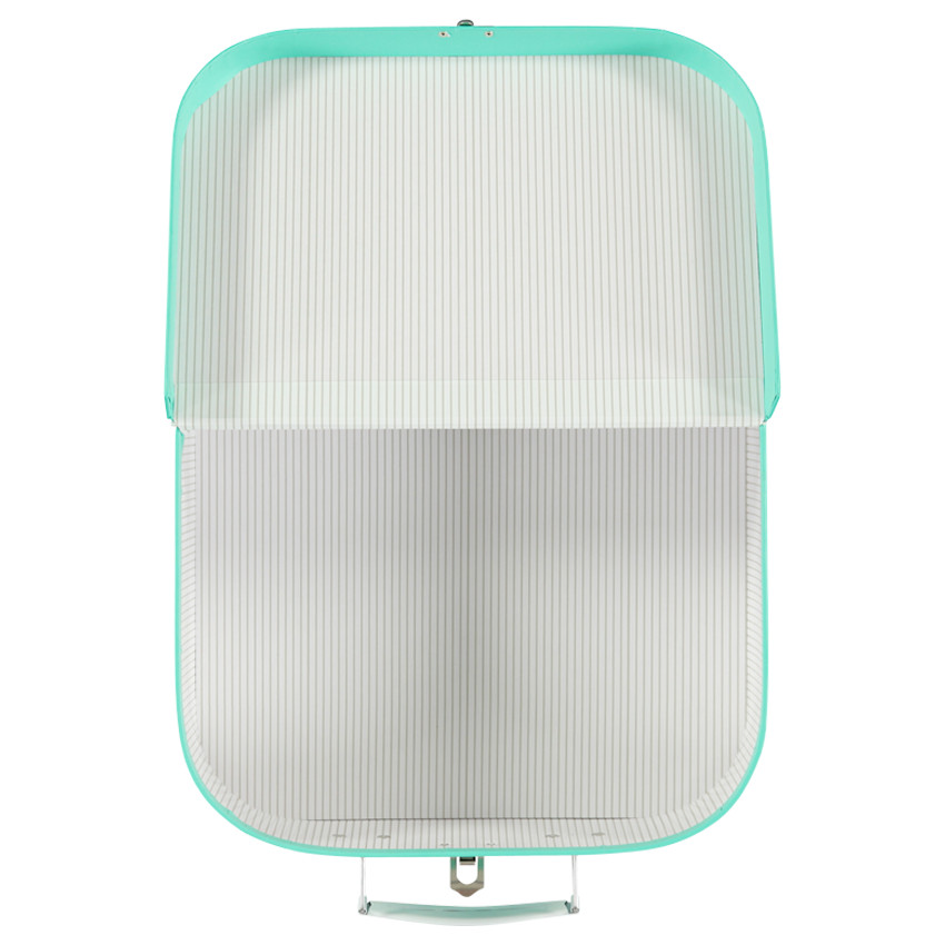 Valisette imprimée loup et champignons  