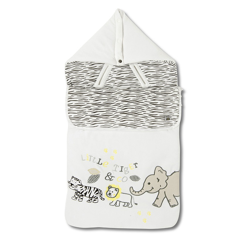 Nid d'ange en velours doublé jersey 