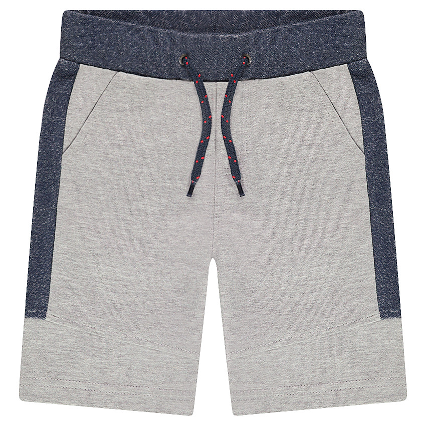 Φανελένια δίχρωμη βερμούδα  