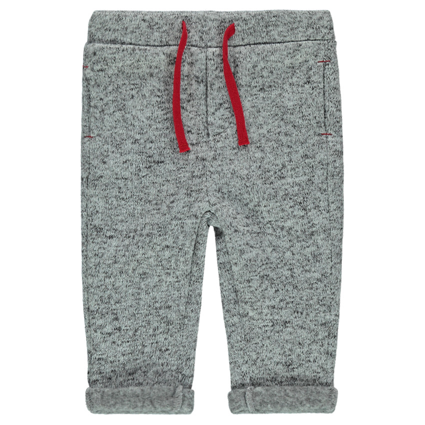 Φλις μελανζέ παντελόνι με κορδόνια σε αντίθεση 