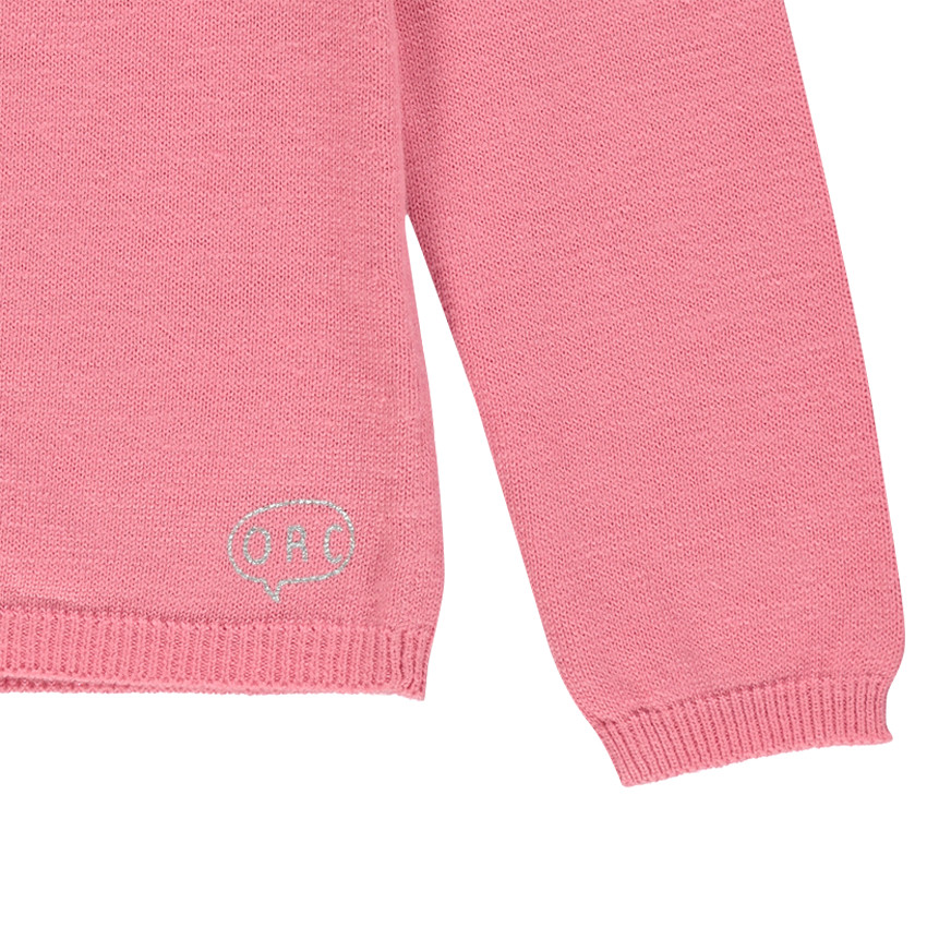 Παιδικά - Ζακέτα με πλέξη από slub νήμα 