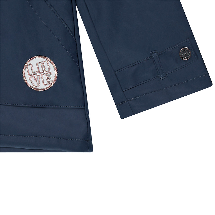 Παιδικά - Αδιάβροχο παρκά με κουκούλα και επένδυση από sherpa 