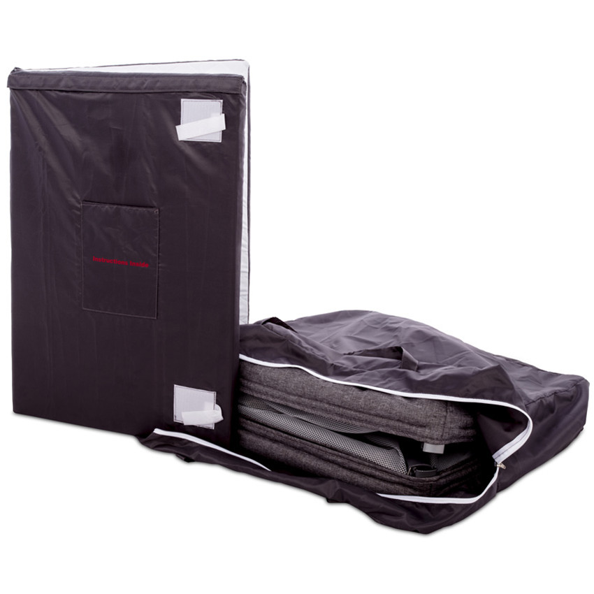 Παρκοκρέβατο easydodo gris et blanc 