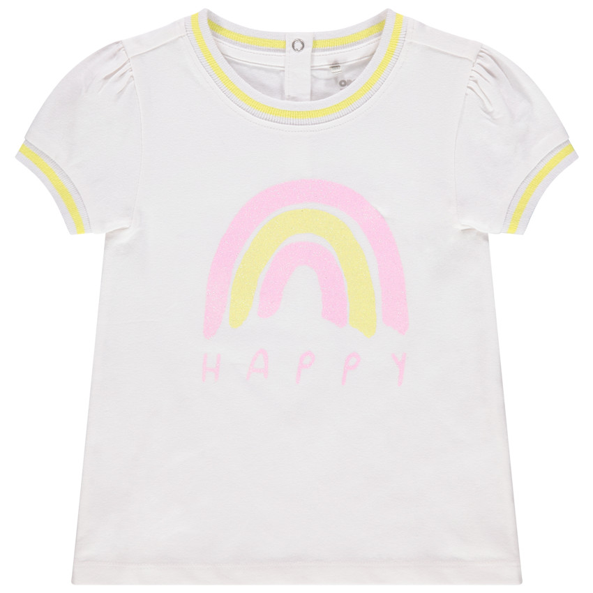 Κοντομάνικο μπλουζάκι από οργανικό βαμβάκι με τυπωμένο σχέδιο 