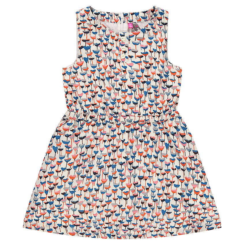 Φόρεμα κρεπ με φλοράλ μοτίβο 