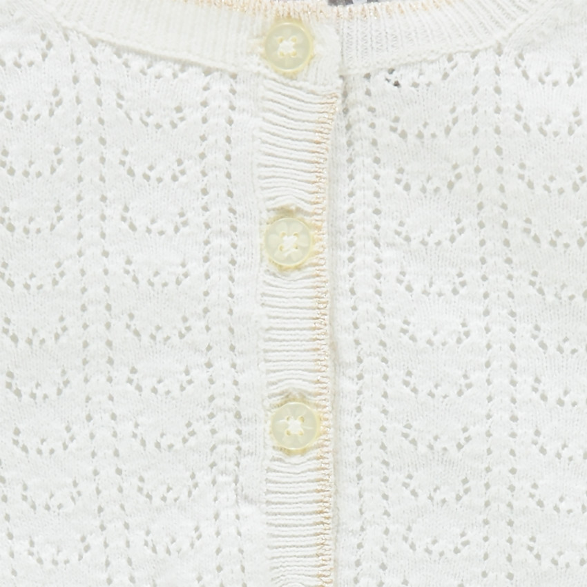 Παιδικά - Μονόχρωμη βαμβακερή λεπτή ζακέτα 