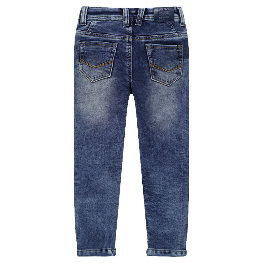 Παιδικά - Τζιν από φανέλα με φθαρμένη όψη 